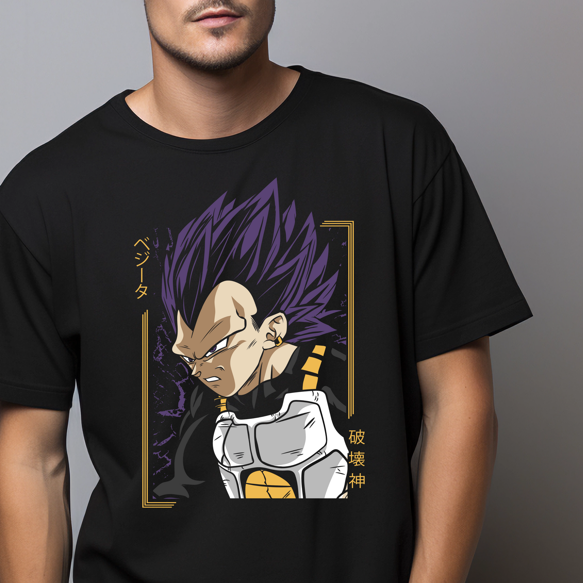 Playera Vegeta Ultra Ego - E-4LF Oficial Mty